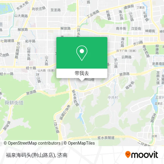 福泉海码头(荆山路店)地图