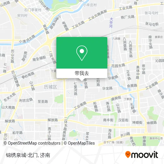 锦绣泉城-北门地图