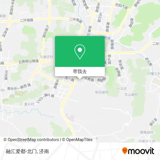 融汇爱都-北门地图
