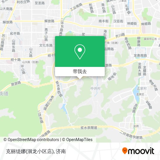 克丽缇娜(洄龙小区店)地图