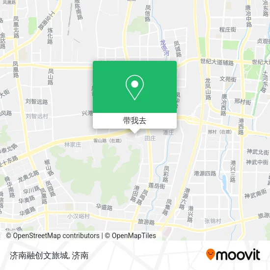 济南融创文旅城地图