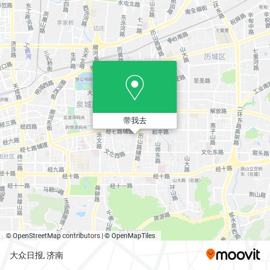 大众日报地图