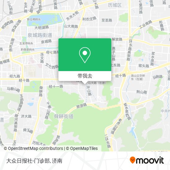 大众日报社-门诊部地图