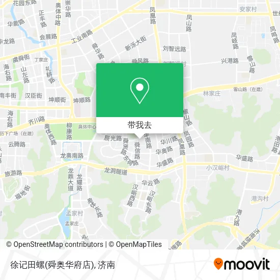 徐记田螺(舜奥华府店)地图
