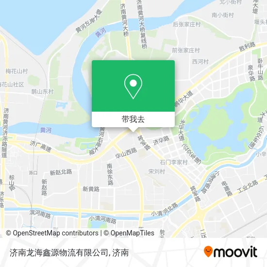 济南龙海鑫源物流有限公司地图