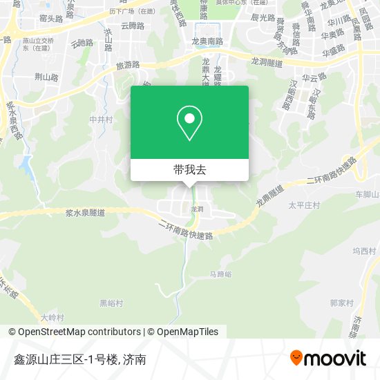 鑫源山庄三区-1号楼地图