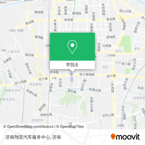 济南翔亚汽车服务中心地图