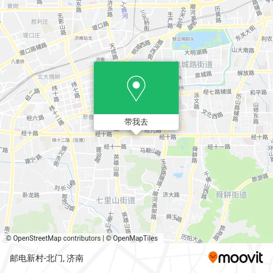 邮电新村-北门地图