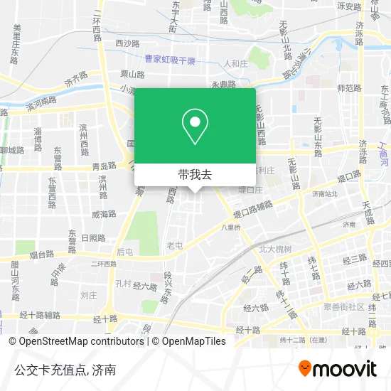 公交卡充值点地图