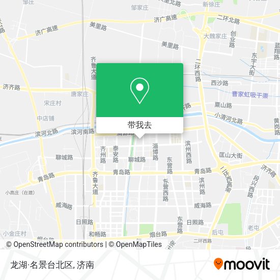 龙湖·名景台北区地图