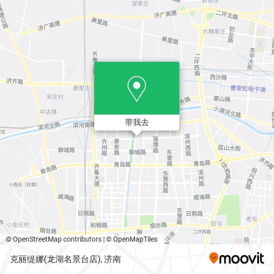 克丽缇娜(龙湖名景台店)地图