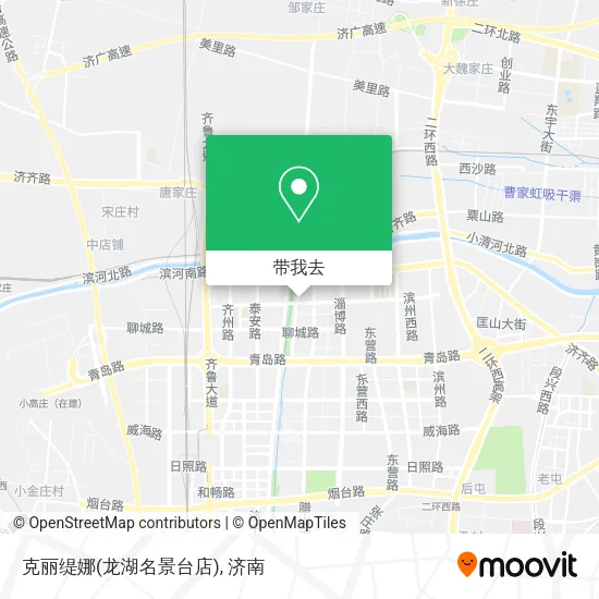 克丽缇娜(龙湖名景台店)地图