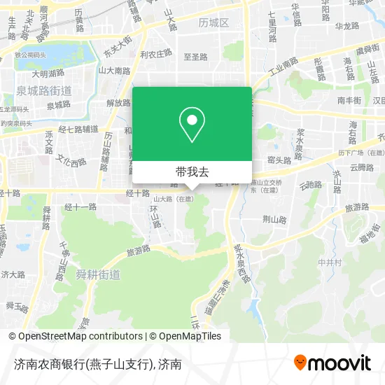 济南农商银行(燕子山支行)地图