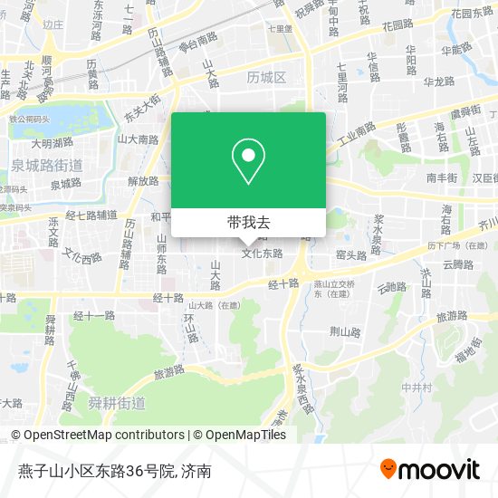 燕子山小区东路36号院地图