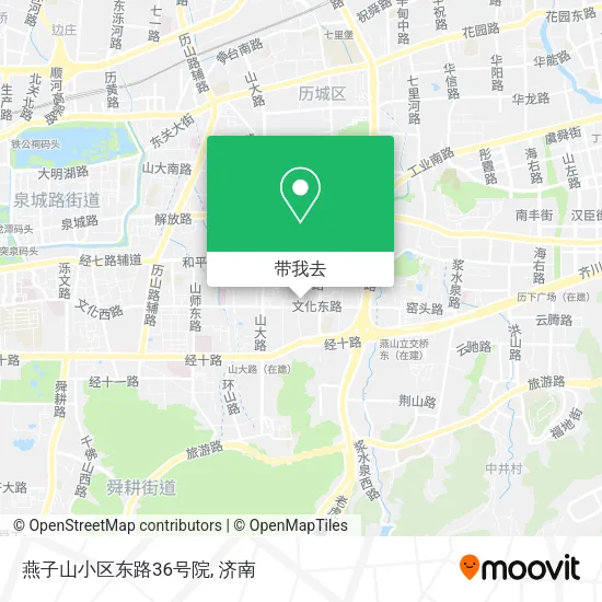 燕子山小区东路36号院地图