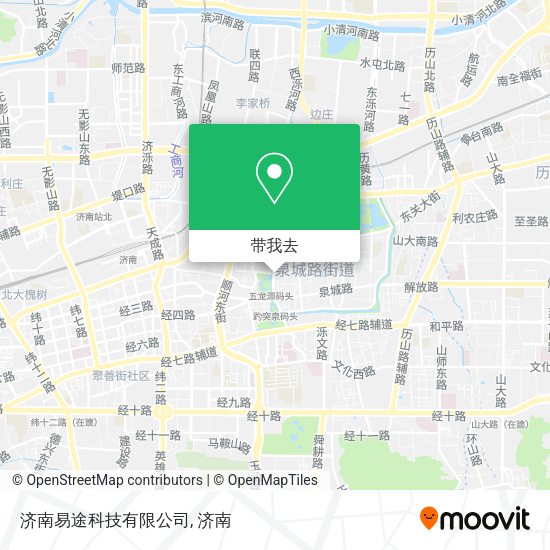 济南易途科技有限公司地图