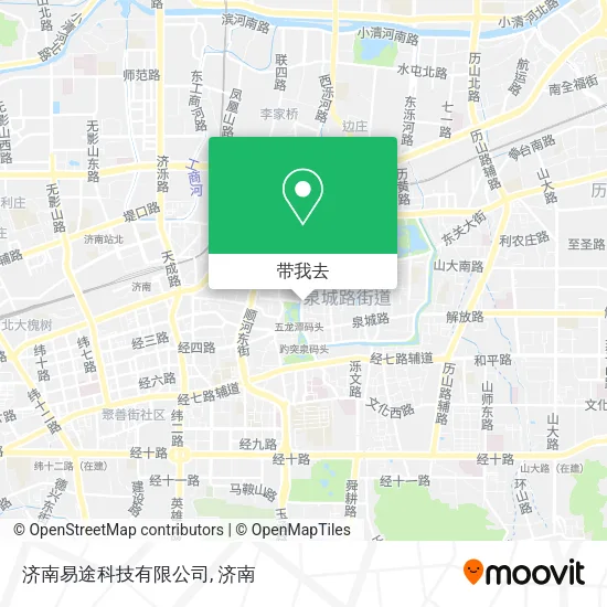 济南易途科技有限公司地图