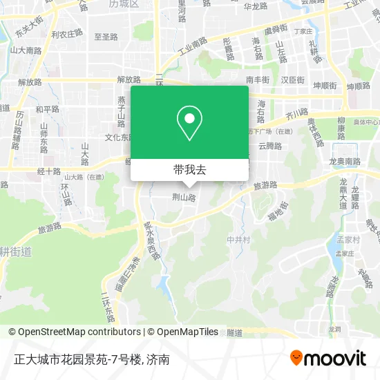 正大城市花园景苑-7号楼地图