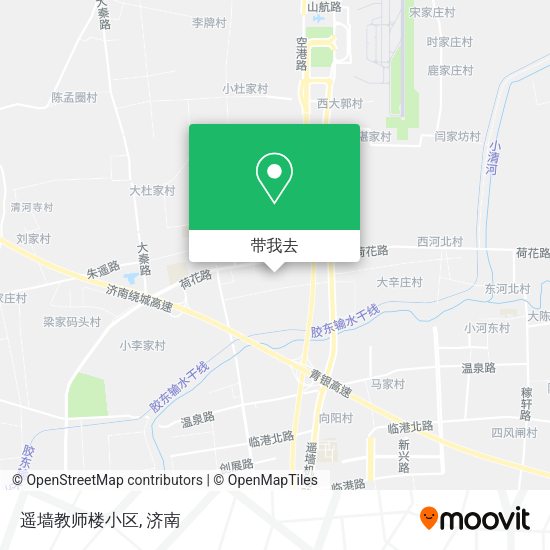 遥墙教师楼小区地图