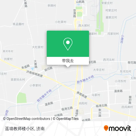 遥墙教师楼小区地图