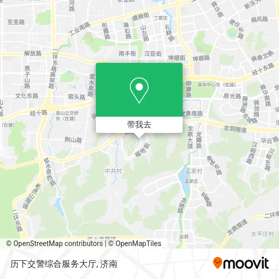 历下交警综合服务大厅地图