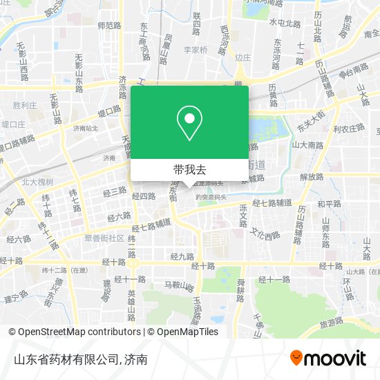 山东省药材有限公司地图