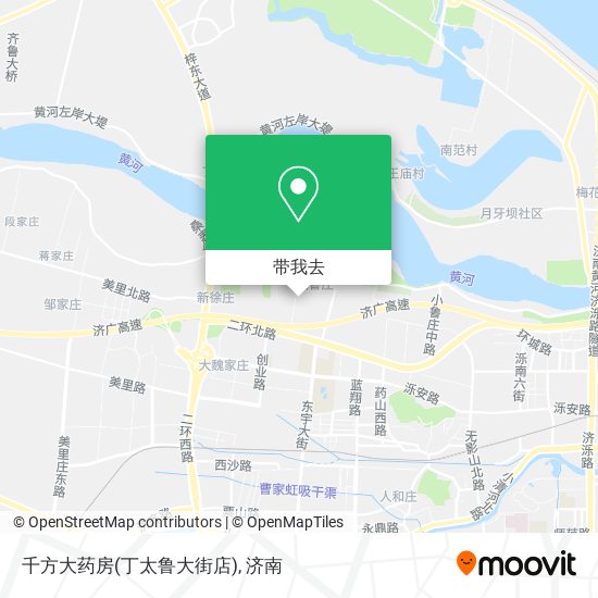 千方大药房(丁太鲁大街店)地图