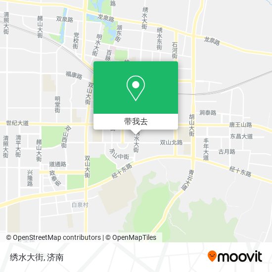 绣水大街地图