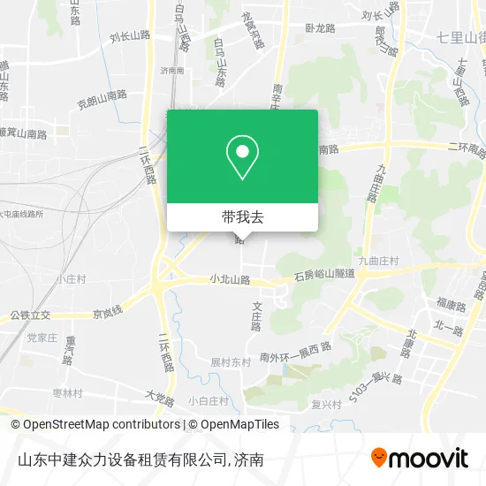 山东中建众力设备租赁有限公司地图
