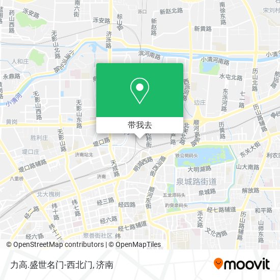 力高.盛世名门-西北门地图