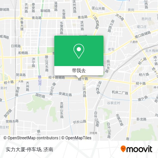 实力大厦-停车场地图