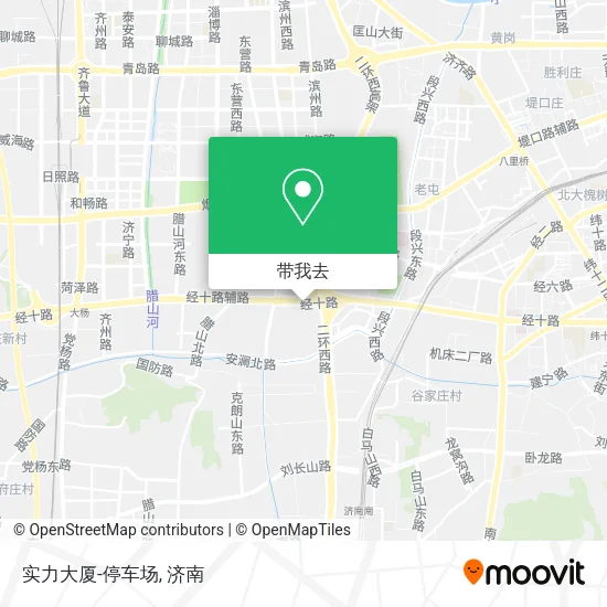实力大厦-停车场地图