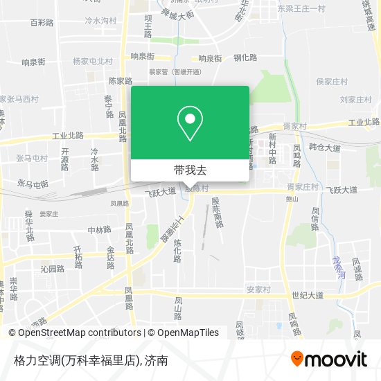 格力空调(万科幸福里店)地图
