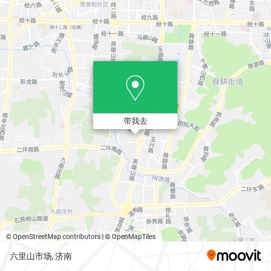 六里山市场地图
