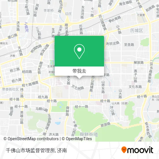 千佛山市场监督管理所地图