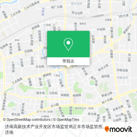 济南高新技术产业开发区市场监管局正丰市场监管所地图