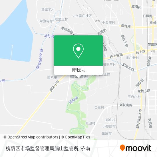 槐荫区市场监督管理局腊山监管所地图
