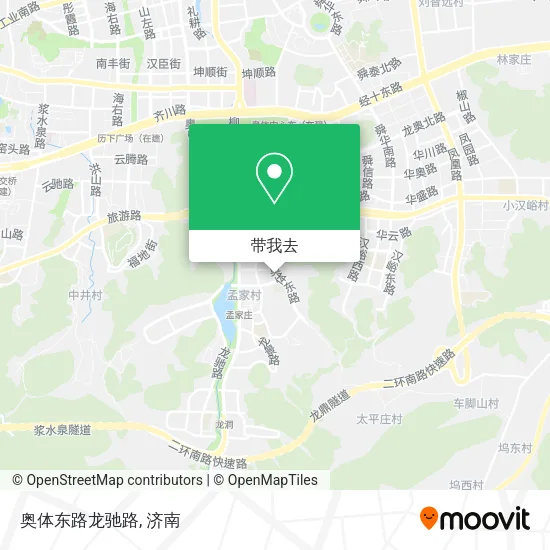 奥体东路龙驰路地图
