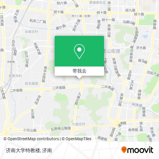 济南大学特教楼地图