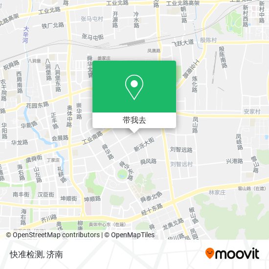 快准检测地图