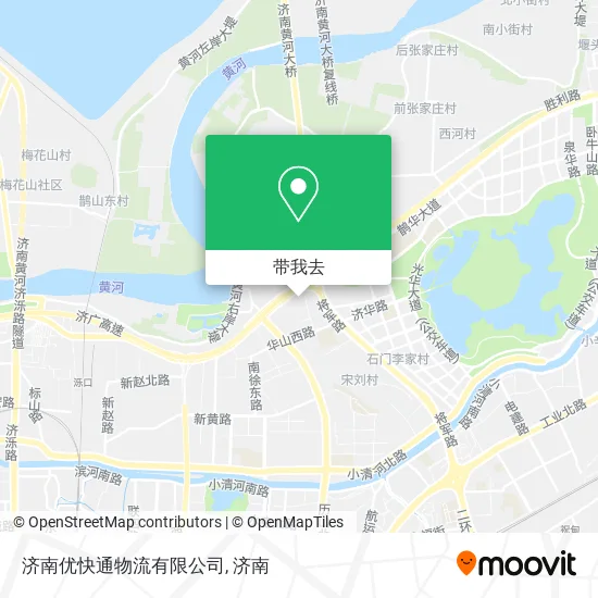 济南优快通物流有限公司地图
