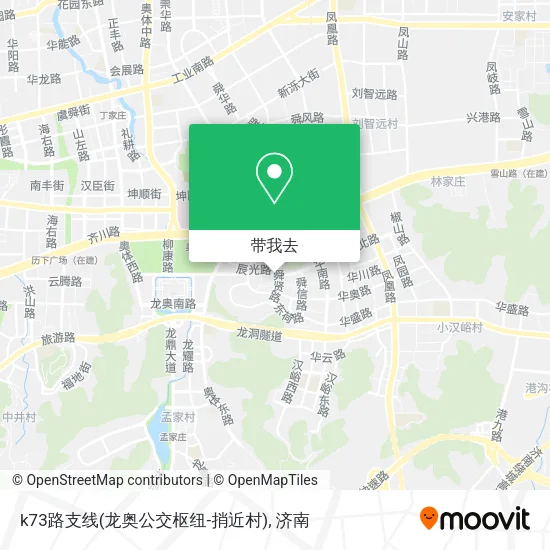 k73路支线(龙奥公交枢纽-捎近村)地图