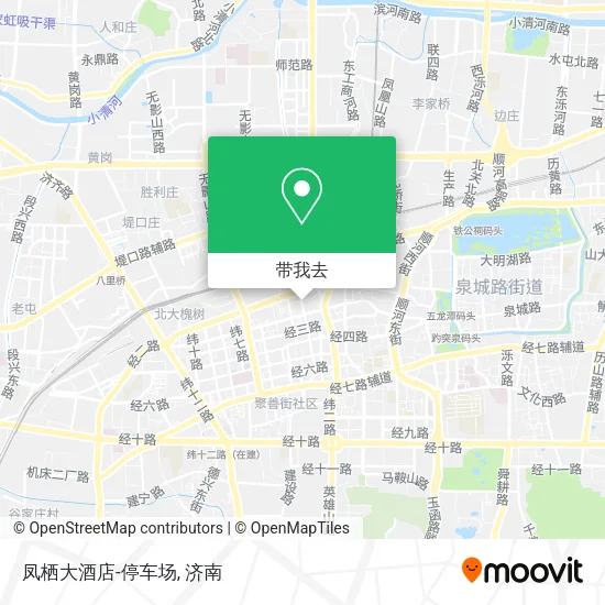 凤栖大酒店-停车场地图