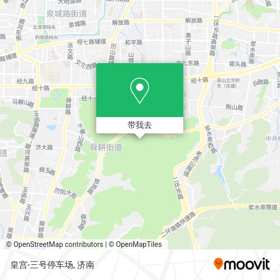 皇宫-三号停车场地图
