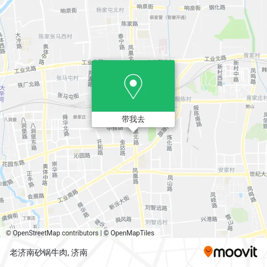 老济南砂锅牛肉地图