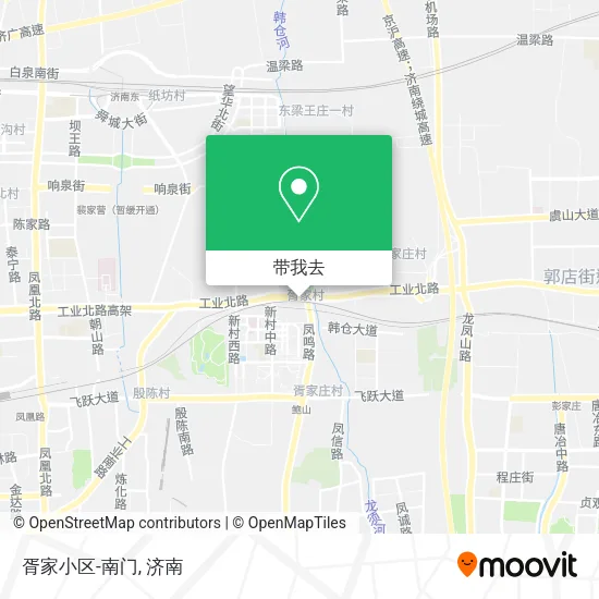 胥家小区-南门地图