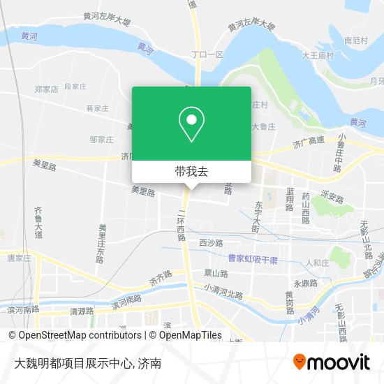 大魏明都项目展示中心地图