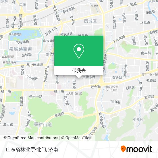 山东省林业厅-北门地图