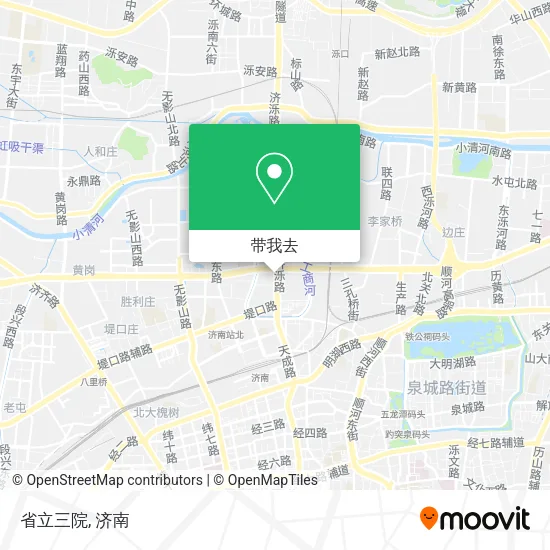 省立三院地图