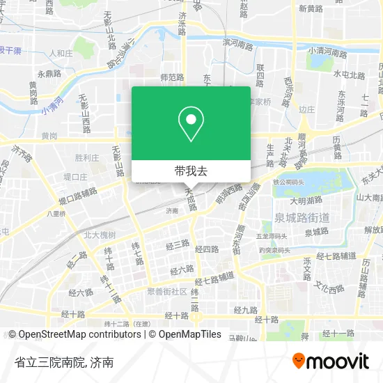 省立三院南院地图